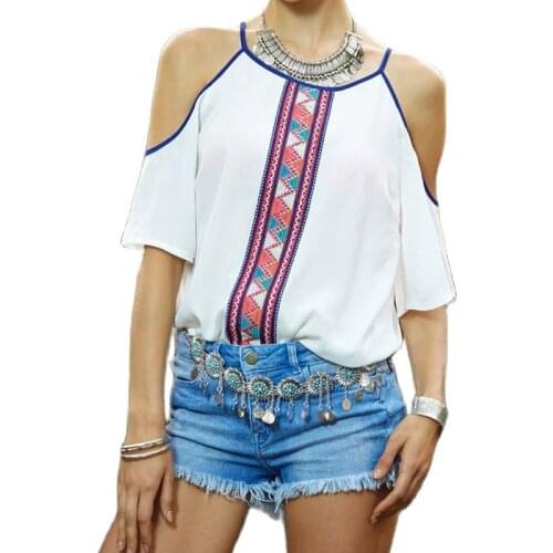 SURETIMES Womens White Shirts