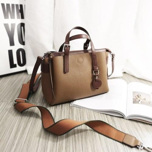 2021 Leisure Leather Large Capacity Shoulder Bag Multifunctional Messenger Bag Fashion Tote Handbag For Women