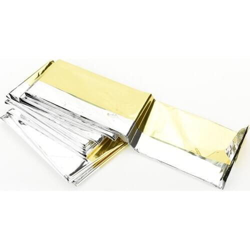 130*210cm Outdoor Survival Life-saving Waterproof Emergency Rescue Tent Camping Mat Insulating Mylar Material First Aid Blanket