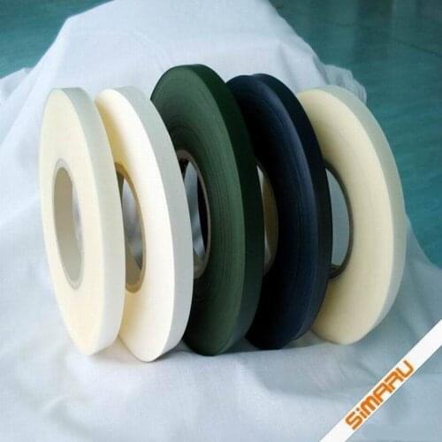 10M*20/22mm*0.3mm not in a Roll Non-Elastic Polyester Screen Cloth TPU Tape Seam Sealing Waterproof Hot Melting Outdoor Clothing