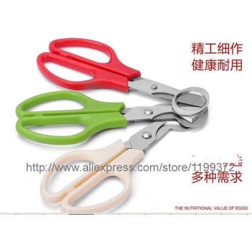 200pcs Quail Scissors Egg Cutter Eggs Opener Quail eggs scissor Eggshell Cracker Stainless Steel Blade Kitchen Tools