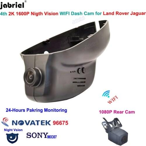 2K 1600P Car Dvr Dash Cam for Land Rover Discovery 4 Freelander Range Rover Evoque Range Rover Sport for Jaguar XJ XJL XF F Pace
