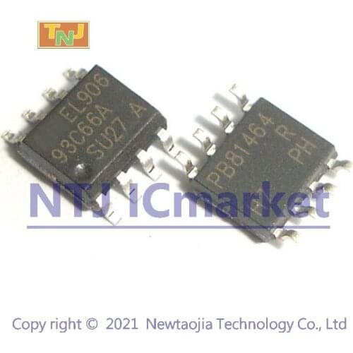 50 PCS AT93C66-10SU-2.7 SOP-8 AT93C66A 93C66A 93C66 SU27 3-wire Serial EEPROMs