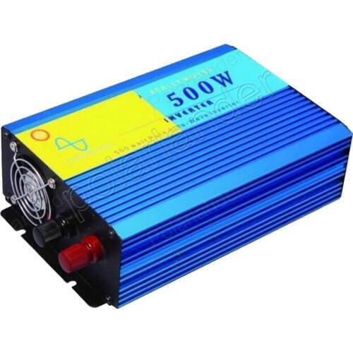 DC 12V to AC 220V Power supply Switch car styling 500W Pure Sine Wave Car Inverter Converter Voltage Transformer