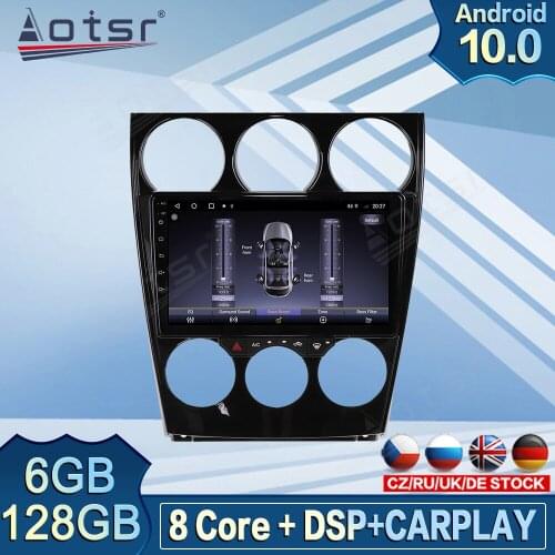 Car Radio GPS For Mazda 6 2002 2003 2004 2005 2006 2007 Android Multimedia Video Player Navigation HD Screen Unit 128GB Carplay