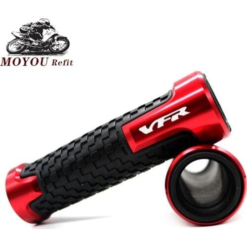 For HONDA VFR750 VFR800 VFR1200 VFR1200F VFR 750 800 1200 1200F Motorcycle 7/8'' 22MM CNC Handlebar Grips Handle Grip Handle bar