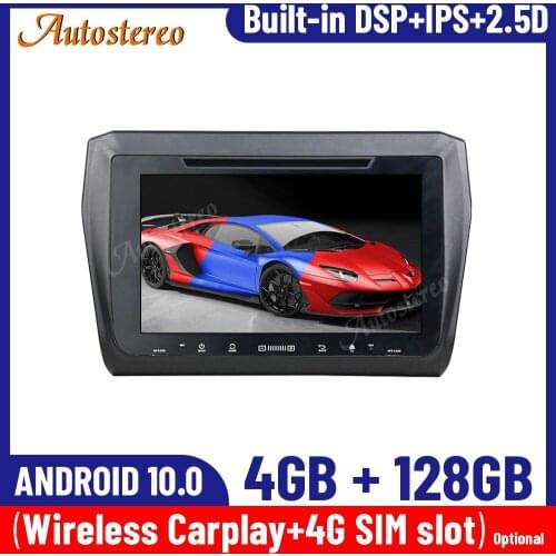 For Suzuki Swift 2017 2018 2019 4+128G Android10.0 IPS Carplay Car GPS Navigation Multimedia Player Auto Radio Stereo Headunit