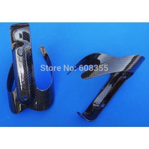 Carbon glossy MTB Mountain Road bike bicycle water Bottle cage - 2 Pcs Cages BC05