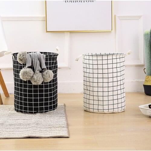 Dirty Clothes Storage Box Foldable Laundry Storage Basket Waterproof Children Toy Storage Big Bag Household Organizers