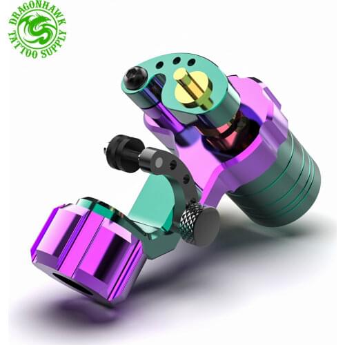 Lightweight Falcon Dragonhawk Rotary Permanent Makeup Machine RCA Cord Coreless Motor Accessories Tattoo Supplies