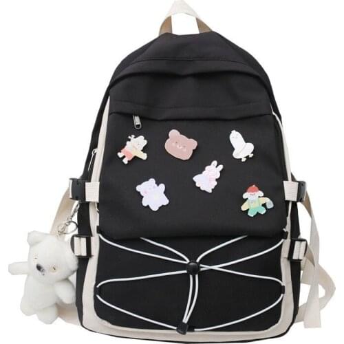 Cute Student School Backpacks Anti Theft Women Backpack primary for teenage girls kids bags