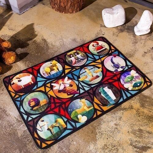 Cartoon Love Baby Carpets For Living Room Bedroom Area Rugs Kids Room Anti-slip Floor Mats Children Fashion Creative Gift carpet