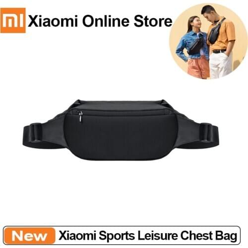 Newest Xiaomi Multifunctional Sports Leisure Chest Bag Waist Bag Outdoor Sports Shoulder Bag Belt Bag Pouch Packs Waterproof Bag
