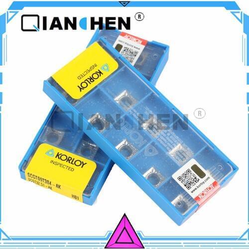 Original KORLOY SCGT09T304-AK H01 (10pcs/lot) Cutting tools insert