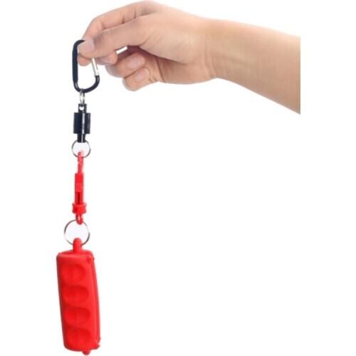 Portable Outdoor Fishing Mountaineering Release Lanyard Strong Magnetic Carabiner Strong Train Release Buckles