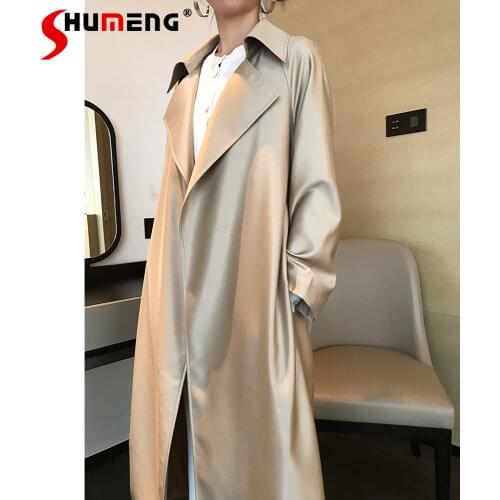 Shumeng Women's Long Trench Coats