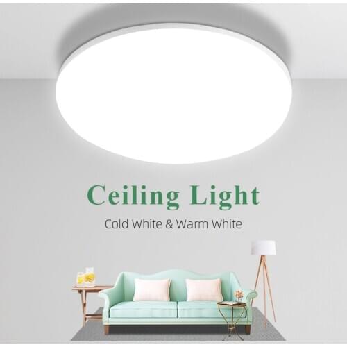 Led Ceiling Lights 220V Modern Ceiling Light Ultra Thin Led Ceiling Lamp 20W 30W 50W Led Lamps for Living Room Bathroom Kitchen