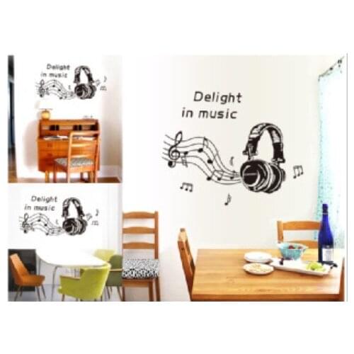 Fashion personality Fund ornament bedroom the fifth generation wall stickers environmental protection
