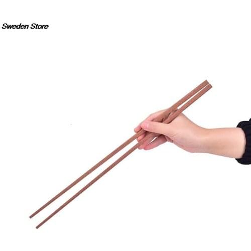 Extra Long Wooden Chopsticks Household Tableware 42cm Long Fried Wood Chopsticks Noodle Chopsticks