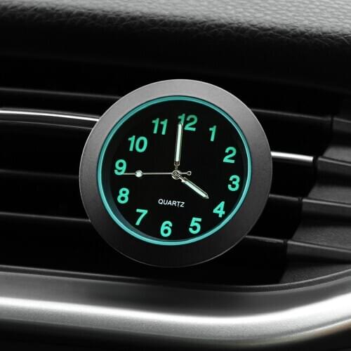 Luminous Auto Gauge Clock Car Quartz Clock for Ford focus fiesta mondeo mk4 for mitsubishi outlander asx lancer