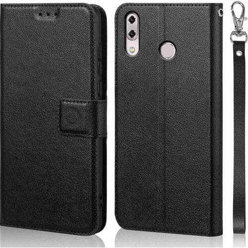 Shockproof magnetic Case For Asus Zenfone 5Z ZS620KL Phone Case flip leather Case Mobile silicone Shell Cover with card slots