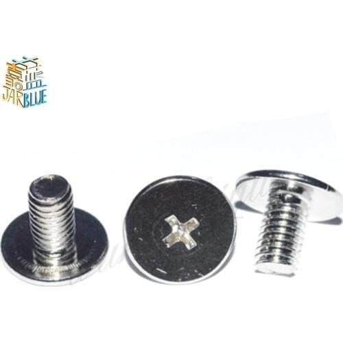 100pcs M2*2/2.5/3/4/5/6/7/8 mm Big flat head Laptop Screws Tamper-resistant Screw notebook computers Carbon nickel plating