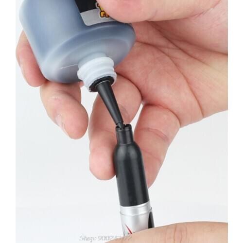 1 Bottle 50ml Refill Ink for Refilling Inks Whiteboard Marker Pen Black Red Blue 3 Colors School Office Supplies S09 20 Dropship