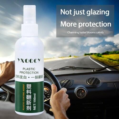 1Pc Car Plastic Retreading Agent Auto Accessories Leather Rubber Retreading Agent Car Glazing Coating Protective Agent 2021