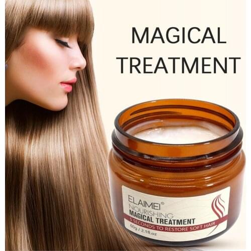 60g Protein Repairing Hair Mask Inverted Mask Fragrance Nourishing Repairing Dry Frizzy Hair Care Ointment Scalp Treatment