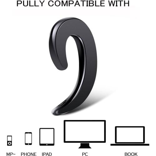 2-piece Bluetooth Headphones with Bone Conduction Wireless Stereo Headphones