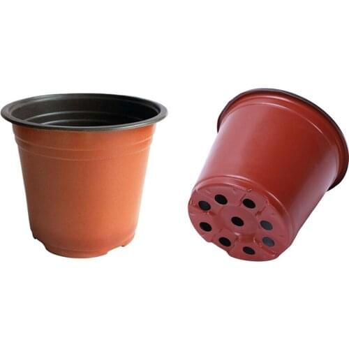 BMBY-100Pcs Plastic Flowerpot Plant Flowerpot Nursery Pot Indoor and Outdoor Gardening Plant Flowerpot