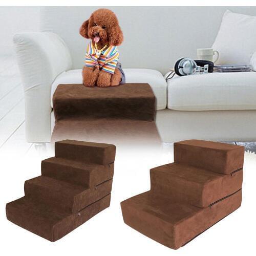Large Pet Stair Dog Stair High Quality Dog Ladder Bed Step Climb Ladder Mat For Small Dogs Puppy Cat