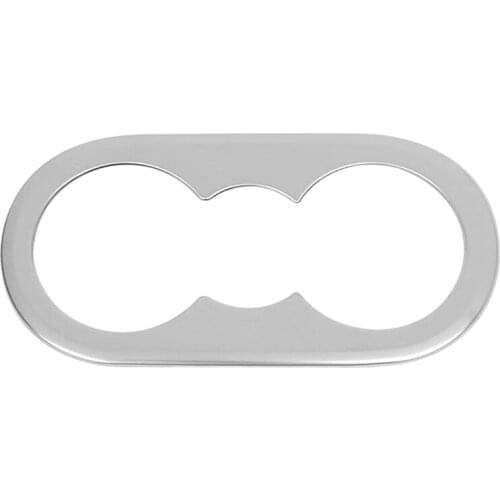 For 2017 - 2021 Tiguan Mk2 Allspace Rear Seat Drink Cup Holder Cover Sticker Bezel Surround Frame