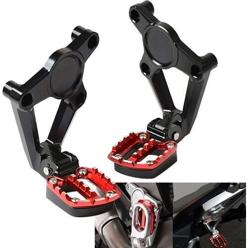 FOR xdv 2017 Motorcycle Folding Rear sets articular footpeg Foot Pegs Footrest Passenger For honda X-ADV XADV X ADV 2017 2018