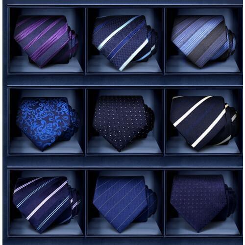 High Quality 2020 New Designers Brands Fashion Business Pattern 8cm Ties for Men Necktie Wedding Formal Suit Work with Gift Box