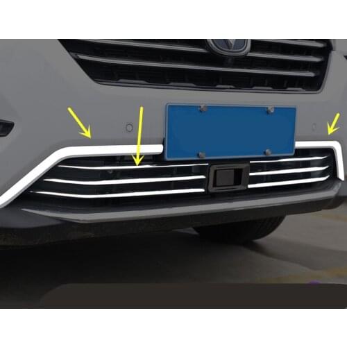 Stainless Steel Racing Grills Decorated Mouldings For Changan CS75 2018 19 20 21 CCA093