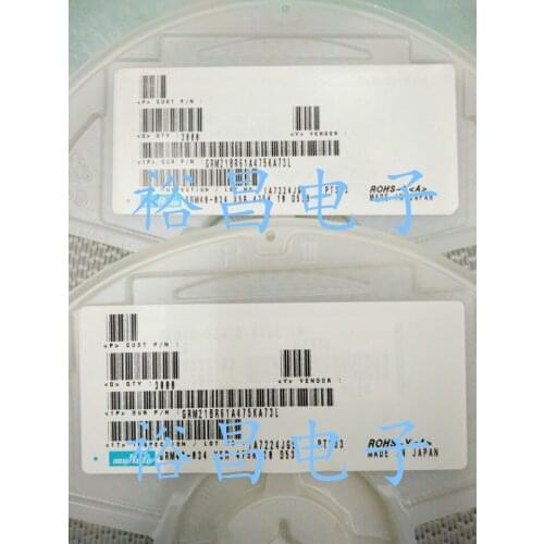 GRM21BR71C474KA01L SMD MLCC 0805 470nF(474) ±10% 16V Ceramic Capacitor GRM21BR61A475KA73L SMD MLCC 0805 4.7uF(475) ±10% 10V