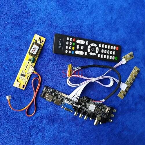 KIT For M215H1/MT215DW01/M215HW01/M215HW03 Digital DVB Controller Board 2-CCFL AV VGA USB HDMI-compatible 30 Pin LVDS 1920*1080
