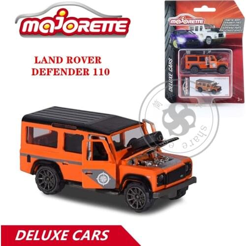 Majorette 1/64 DeLuxe Edition Cars LAND ROVER DEFENDER 110 Hot Pop Kids Toys Motor Vehicle Diecast Metal Model
