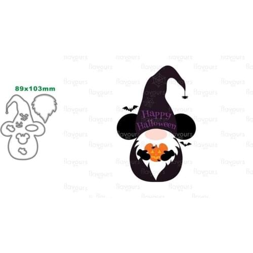 Metal Cutting Dies Halloween Stencil Scrapbooking DIY Album Stamp Paper Card Embossing Decor Craft