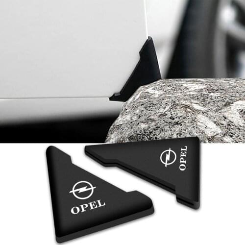 For OPEL opc Astra Insignia Audi 2 pcs Car door Corner anti-scratch Anti-collision Cover Front Door Corner Protective Cover