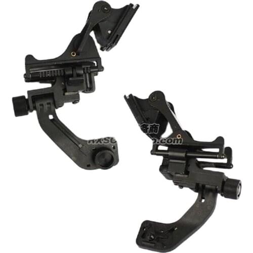 Hunting Tactical Paintball Fast Helmet Mount nylon Tipper bracket NVG + J Arm Adapter