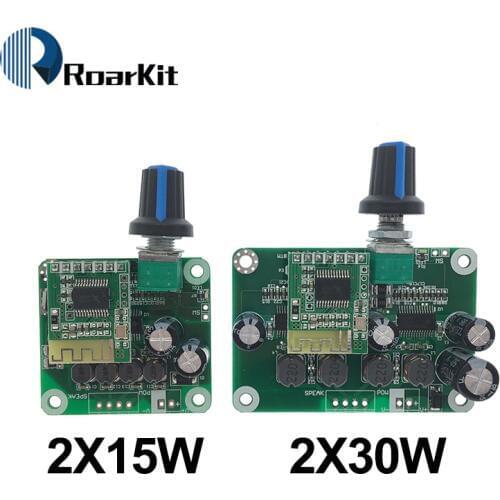 TPA3110 PBTL Digital Power 5.0 Amplifier Board 8-26V 30W+30W Stereo Class D Power Bluetooth car for USB Portable Speaker 2x15W