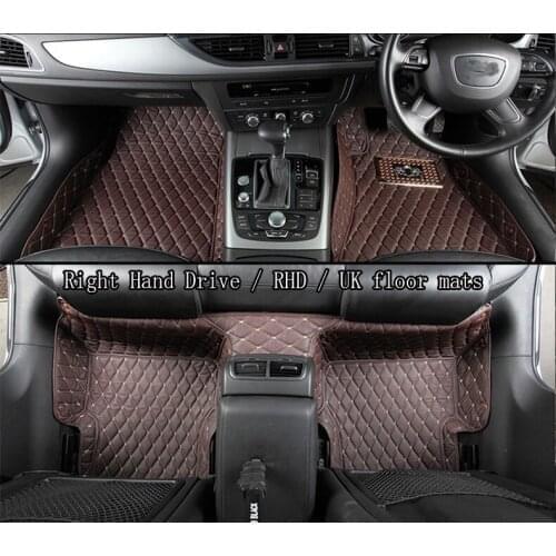 Right hand drive / RHD / UK Car floor mats for BMW 6 series E63 E64 F06 F12 F13 630i 630Ci 640i 645ci 650i 635D 640d 5D car styl