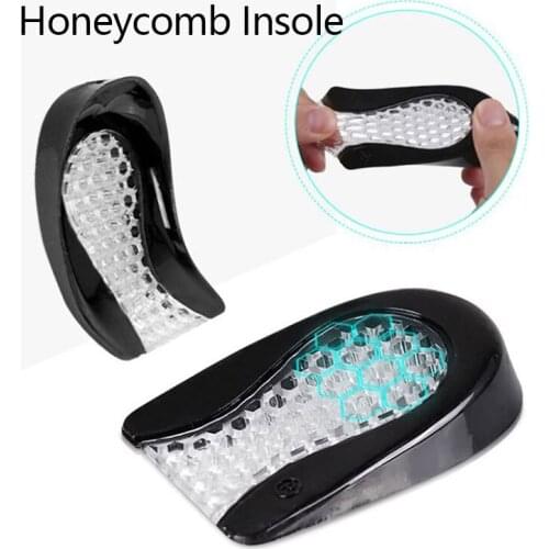 High Heels Inserts Gel Insoles Plantar Fasciitis Silicone Shoe Cushion Soles Pad Feet Care Inserts Women