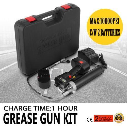 18V Volt Battery Electric Grease Gun - 450g Cordless Rechargeable High Quality