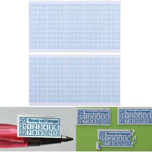 200pcs Warranty Damaged Protection Security Label Sticker Seal Fragile 2020-2022