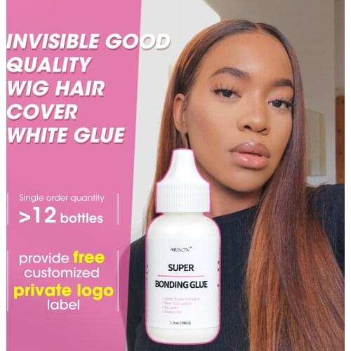 38ml WaterProof Lace Wig Bonding clear Glue Invisible wig Adhesive glue for toupee lace frontal and 30ml lace wig glue Remover