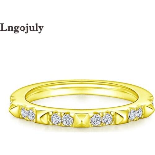 Brand New Silver 925 Rings For Woman Pure 925 Sterling Silver Zircon Ring JewelryLuxury Wedding Bride Ring Anniversary Gifts