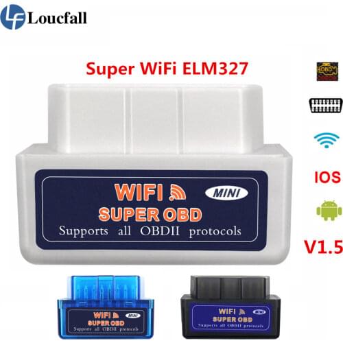 OBD2 Scanner ELM327 V1.5 OBD 2 Automotive Diagnostic Scanner For Car OBDII ELM 327 WI-FI 1.5 Diagnostic Tool Code Reader new